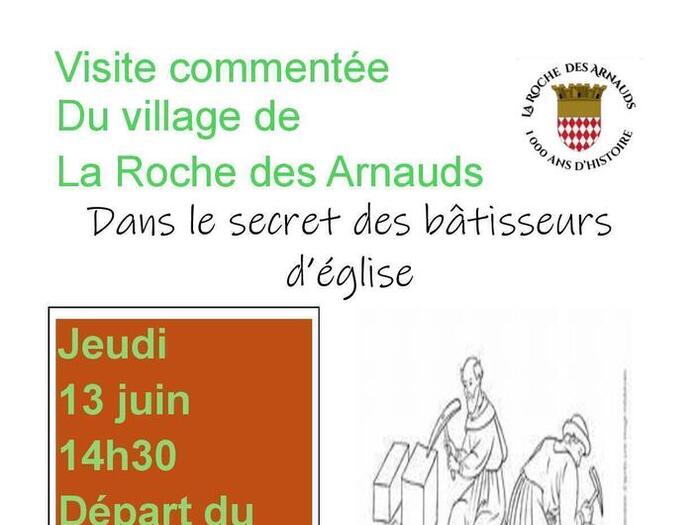 Visite commentée de la Roche des Arnauds