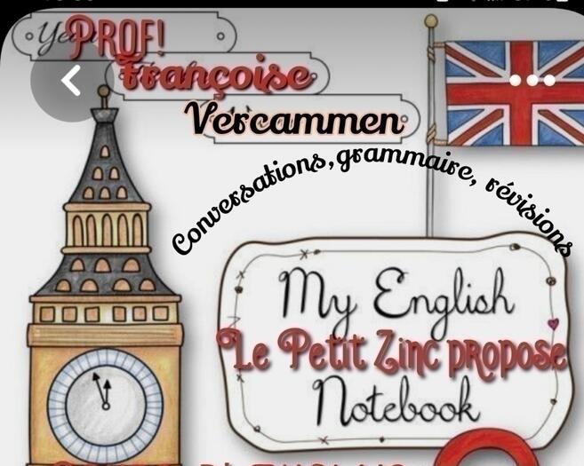 Cours d'anglais : My English Notebook