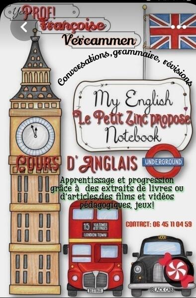 Cours d'anglais : My English Notebook