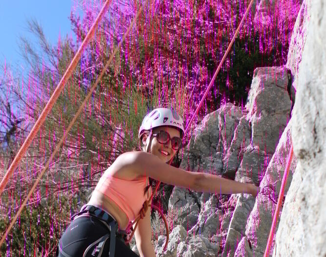Site d'escalade des gorges d'Agnielles