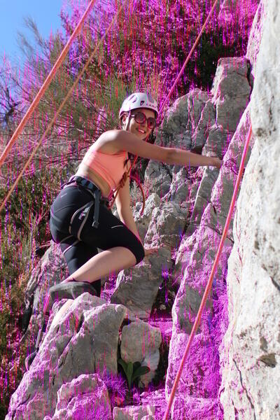 Site d'escalade des gorges d'Agnielles