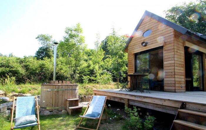 La Dormance - Cabane bois pleine nature tout confort