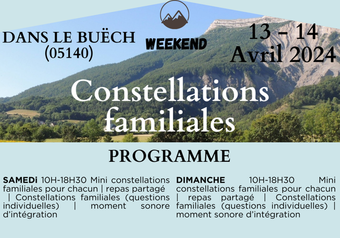 Week-end "Mini-Constellations Familiales"