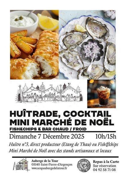 Huîtrade & Mini Marché de Noël