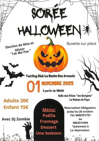 Soirée Halloween
