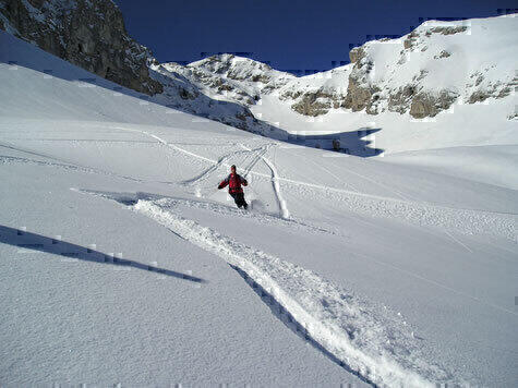 Ski hors pistes avec Eric Fossard - Guide de Haute Montagne