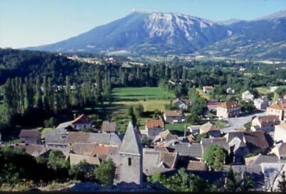 The town of La Roche des Arnauds
