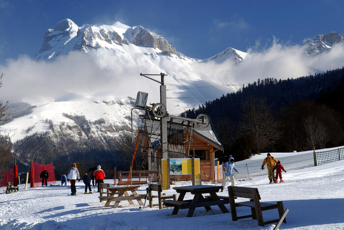 Lus-La-Jarjatte alpine domain