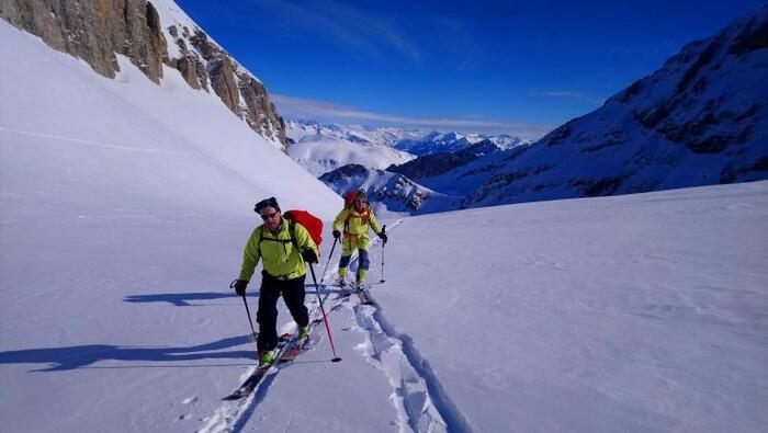 Ski de randonnée avec Eric Fossard Bleu Montagne - Photo 3
