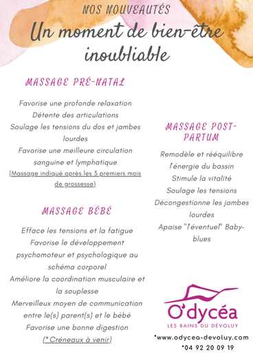 Massages femmes enceintes et bébés - Photo 3