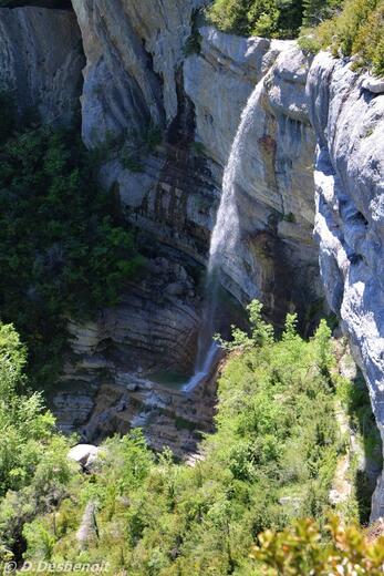 La cascade de la Beaume et la Haute-Beaume - Photo 3