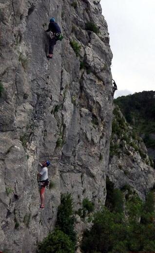Site d'escalade des gorges d'Agnielles - Photo 2