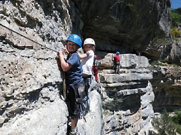 Via ferrata avec le bureau des guides des 2 Vallées - Photo 0