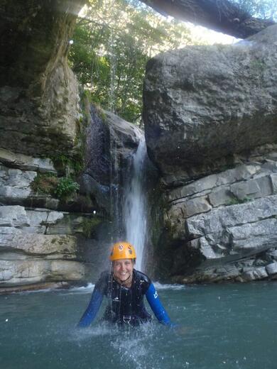 canyoning avec le bureau des guides des 2 Vallées - Photo 3