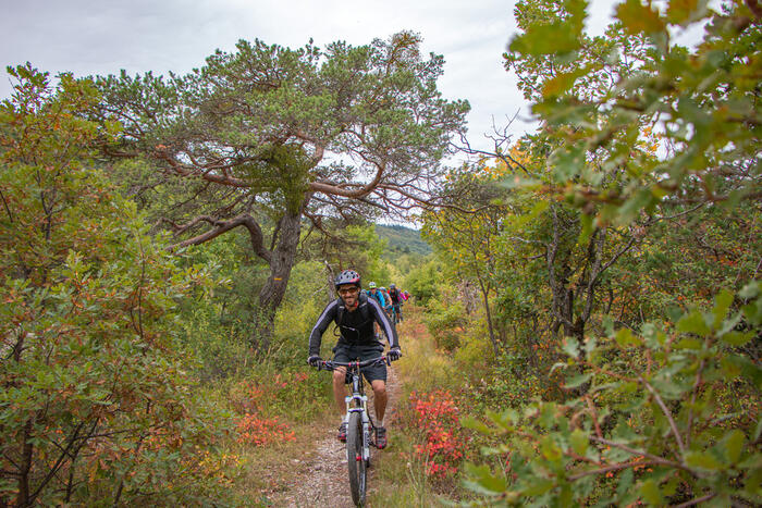 VTT La digue du grand Buëch - Photo 0