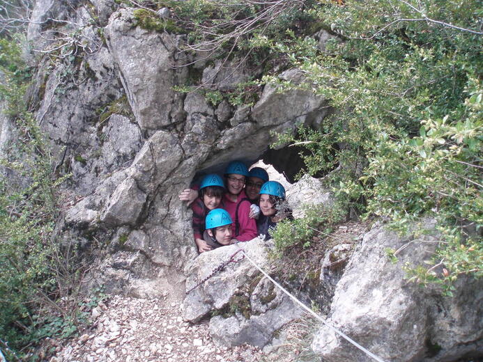 Via ferrata avec le bureau des guides des 2 Vallées - Photo 4