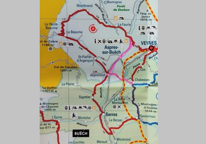 Carte du parcours - Photo 1