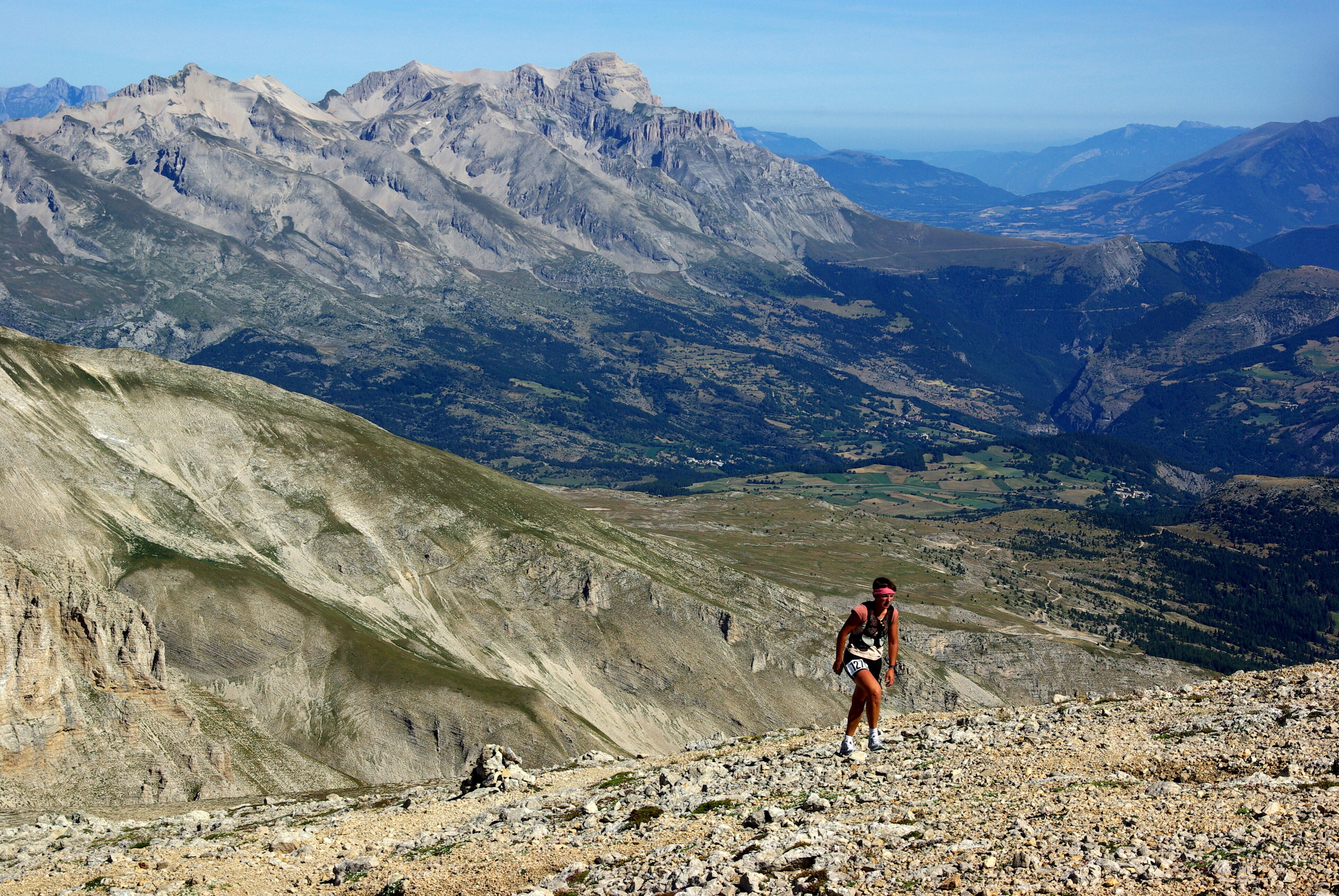 Le trail dans les Sources du Buëch © Isabelle Guillot 