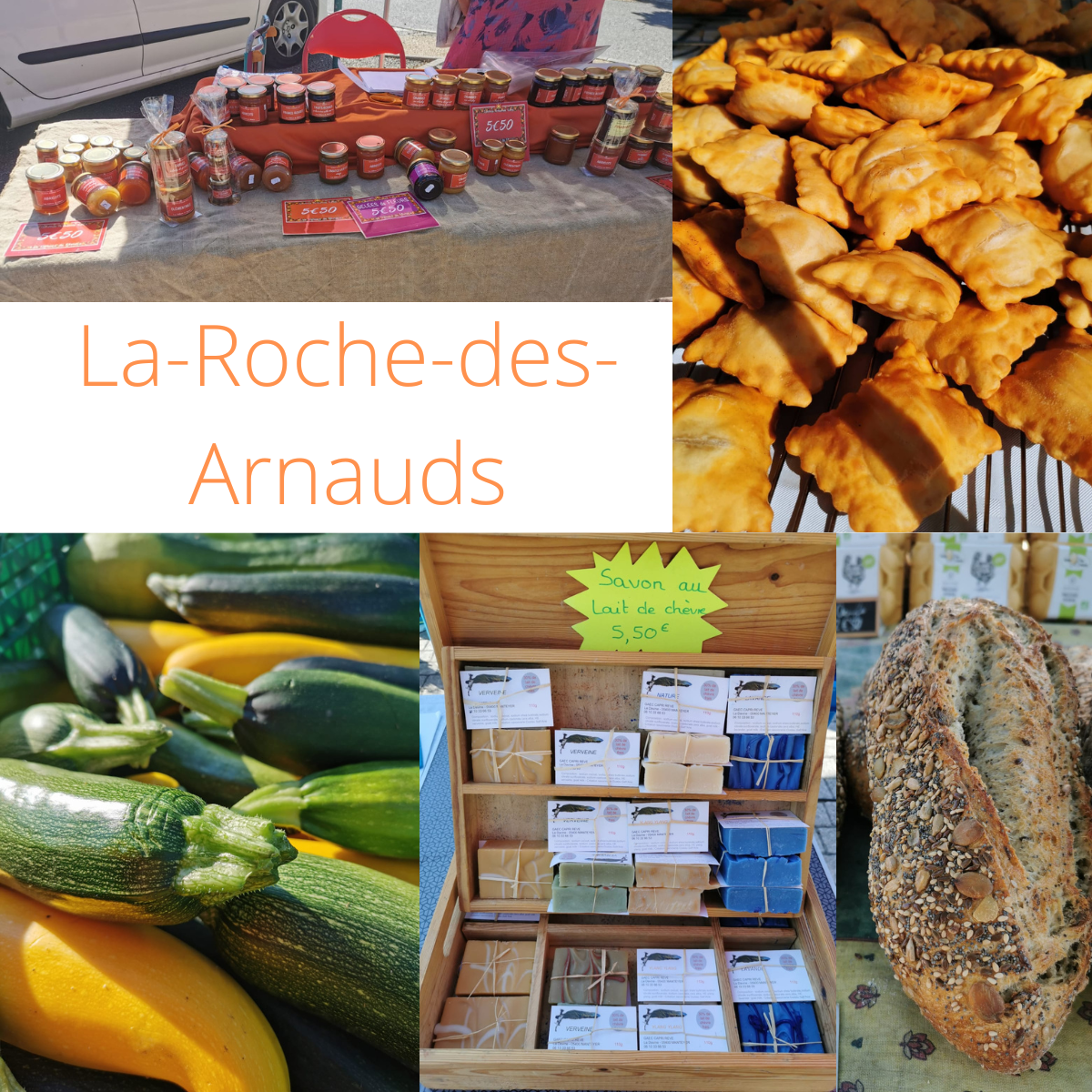 Marché de La Roche des Arnauds
